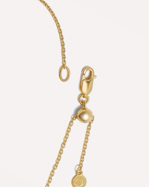 21” Iyo Adjustable fine staple necklace