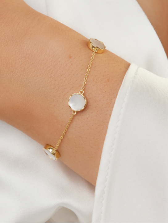Eternal Maya Mother of Pearl Bracelet