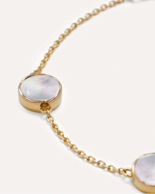 Eternal Meher Mother Of Pearl Necklace