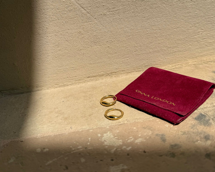 Heritage Minlani Gold Hoop Huggies Earrings