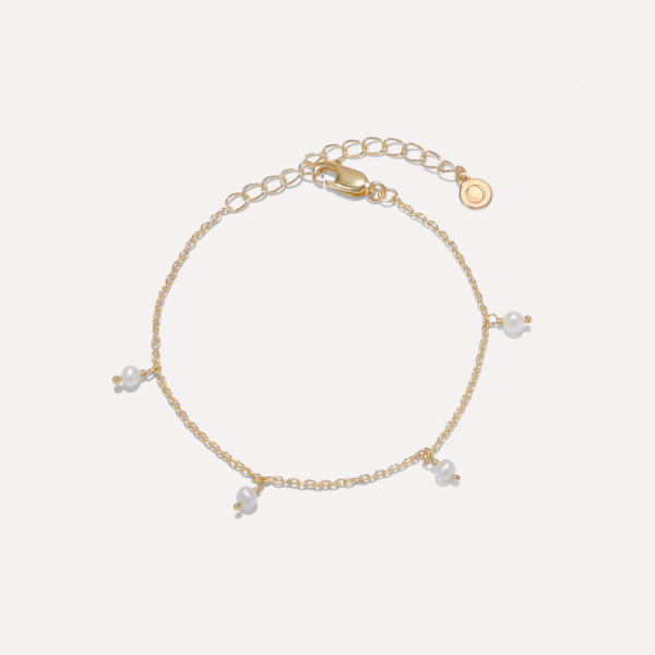 Kendra Pearl Drop Bracelet