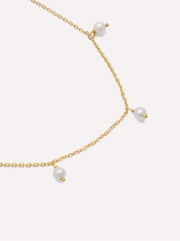 Kara Pearl Drop Necklace