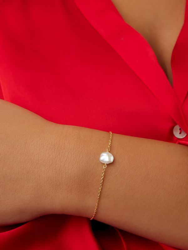 Koro Keshi Pearl Adjustable Bracelet