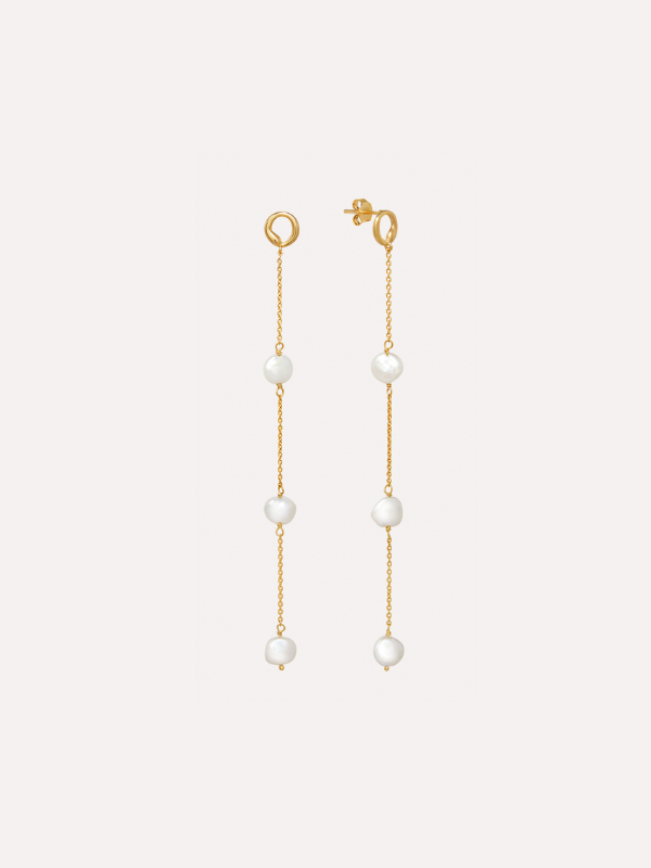 Heritage Keshi Pearl Dropdown Earing