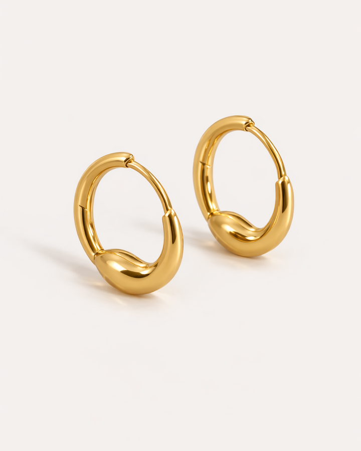 Heritage Gold Hoop Earrings
