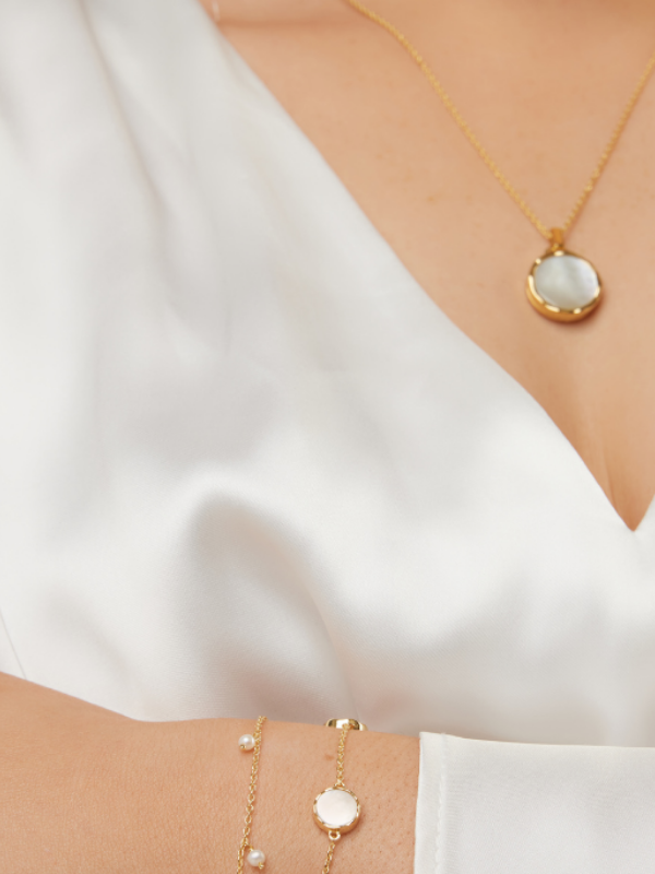 Eternal Mira Mother of Pearl Necklace