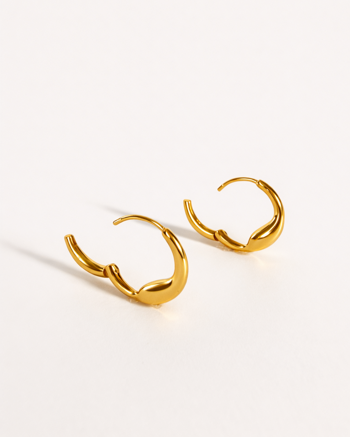 Heritage Gold Hoop Earrings