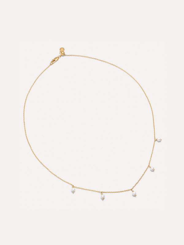 Kara Pearl Drop Necklace